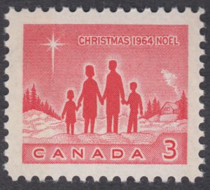 Canada - #434p Christmas W2B Tagged - MNH