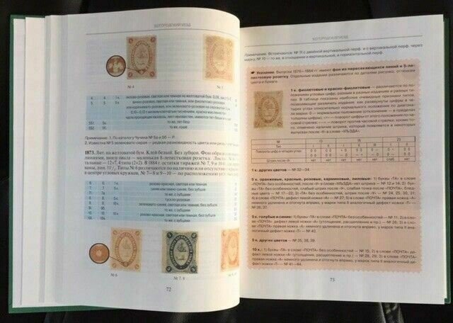 STAMPS OF THE ZEMSTVO POSTS OF RUSSIA Catalogue 1866-1919: 2004 Hardbound - NEW!