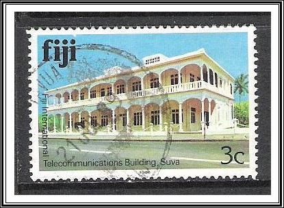 Fiji #411h Telecommunications Building Used