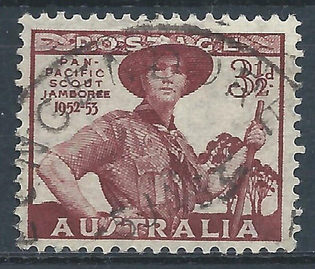 Australia 1952 - Pacific Scout Jamboree - SG254 used