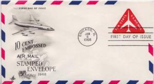 United States, First Day Cover, Postal Stationery