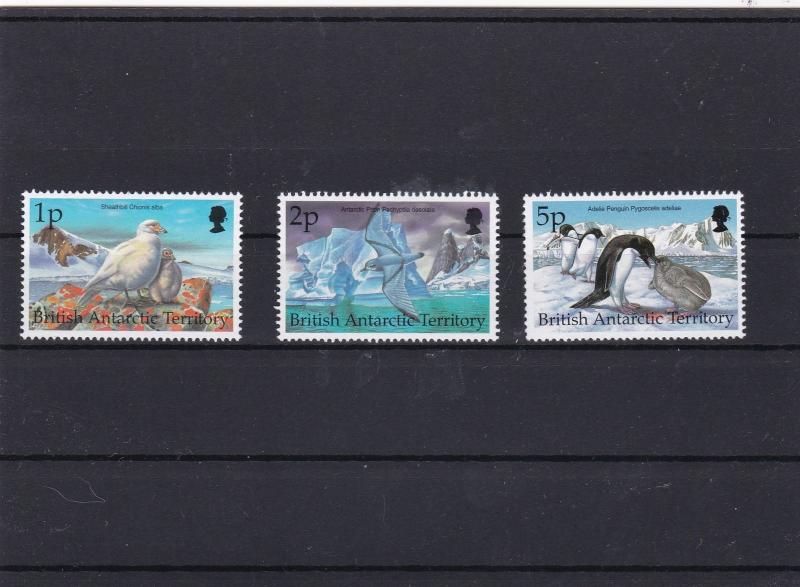 british antarctic territory animals mint never hinged stamps ref 16776