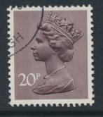 GB Machin 20p  SG X915  Scott MH111 Used with FDC cancel  please read details