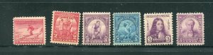 716-719, 724-725 Olympics, Arbor Day, Penn, Webster MNH Stamps 1932