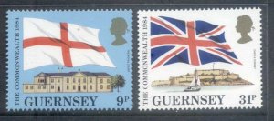 Guernsey 1984 Link with the Commonwealth MUH