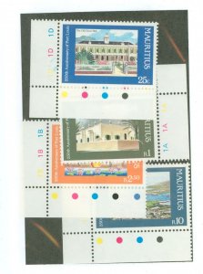 Mauritius #621-4 Mint (NH) Single (Complete Set)