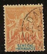 Senegal used scott cat #  48