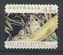 Australia SG 1328  Used perf 11½ Threatened Species - Squirrel Glider