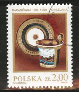 Poland Scott 2444 Used CTO favor canceled Porcelain 1981