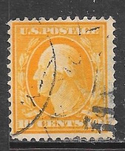 USA 381: 10c Washington, used, F-VF