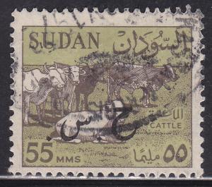Sudan O69 Cattle Grazing, Official 1962