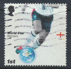 Great Britain SG 2628 SC# 2372 World Cup Football Used  see scan 