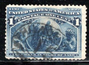 United States Scott # 230, used