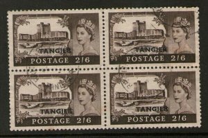 Tangier 1955 Sc 576 Block of 4 FU