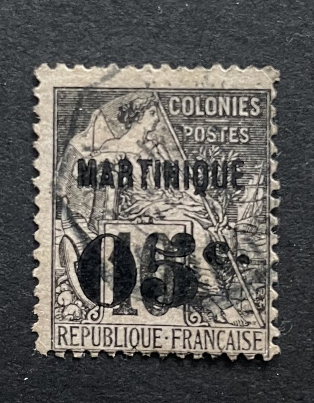 Martinique, Sc.#12, used