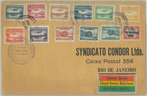 84717 - Postal History: First Flight BOLIVIA / BRAZIL Muller # 24 1930 - NICE!-