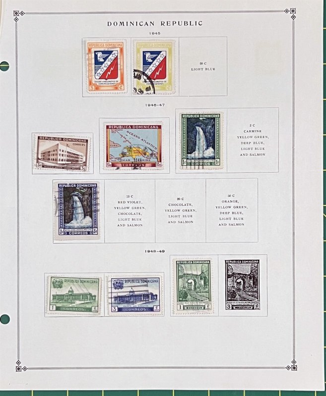 Dominican Rep. Stamp Collection approx. 80+ Stamps Mint & Used ZAYIX 0825BB3705
