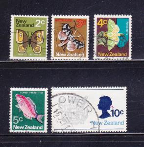 New Zealand 440, 442-444, 449 U Various (A)