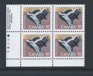 Canada #1160ii LL PL BL Skunk 10