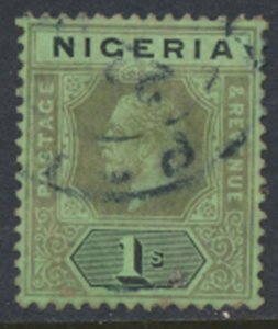 Nigeria  SG 8 on white  back Used   see details and scans 