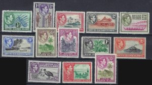 Solomon Is 67-79 MNH 1939-51 Set (ak2473)