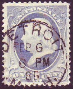 U.S. #206 Franklin USED