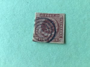 Denmark 1853 4 s used stamp A6666