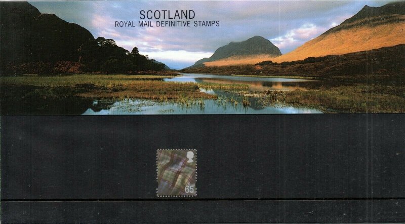 2000 Sg S98 65p Scotland Definitive Presentation Pack No 50