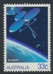 SG 998 SC# 972   Fine Used  - AUSSAT Communications Satallite