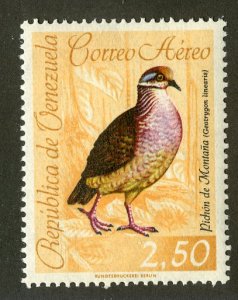 VENEZUELA C818 MNH SCV $6.00 BIN $3.25 BIRDS