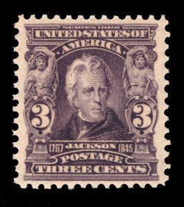 MOMEN: US STAMPS #302 MINT OG NH VF LOT #89891*