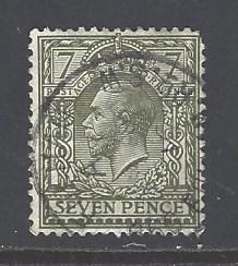 Great Britain Sc # 168 used wm 33 perf 15 X 14 (RS)