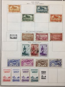 French Maroc 1902/50s MH+MNH (Mounted by Margins) (Apx 170+)  AB3001