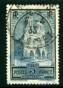 France 1930 Reims Cathedral Type IIa SG # 472b VFU P238 ⭐⭐