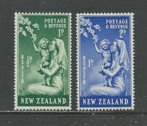 New Zealand Scott catalogue # B34-B35 Mint NH