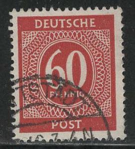 Germany AM Post Scott # 552, used