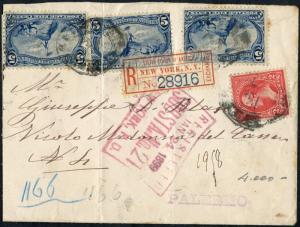 #288 (3) & #252 ON REGISTERED NEW YORK COVER BIG REDUCTION BP3131