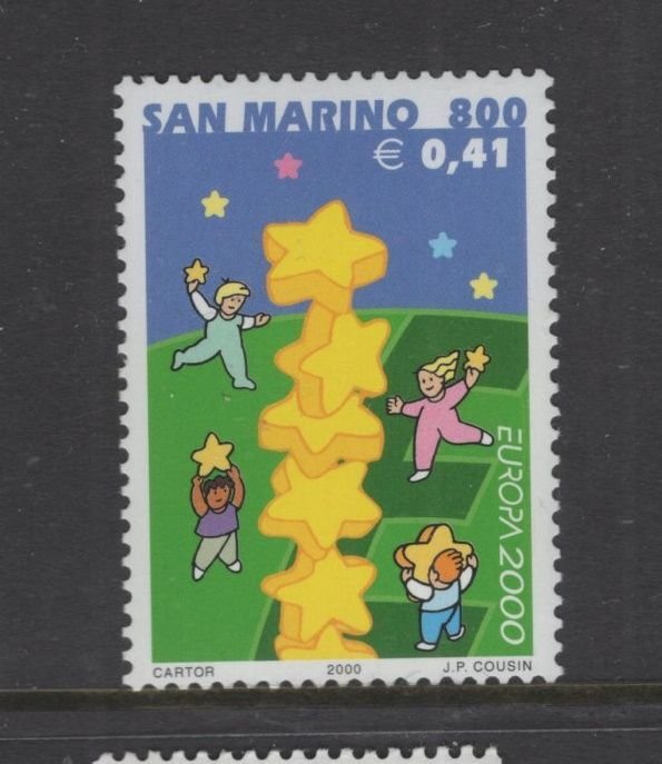 San Marino #1480  (2000 Europa issue) VFMNH CV $1.00