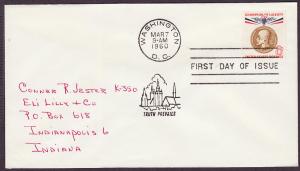 1148 Thomas Masaryk uncacheted FDC