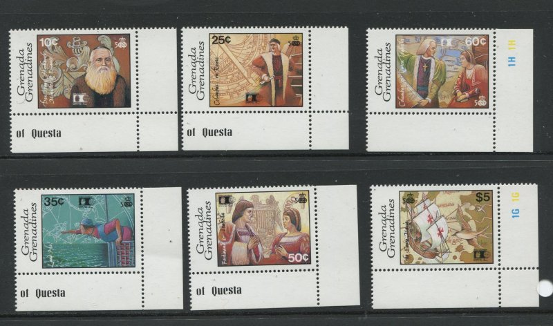 STAMP STATION PERTH Grenada Gren.#1405-1410 Discovery of America Issue MNH