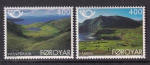 Faroe Islands 280-281 MNH VF