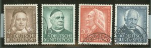 Germany #B334-B337  Single (Complete Set)