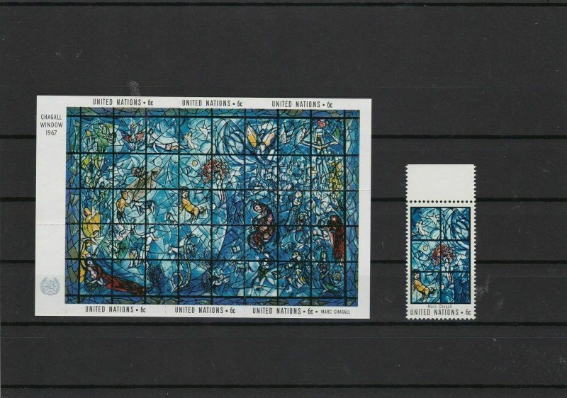 United Nations Mint Never Hinged Stamps  ref R 18299