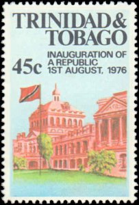 Trinidad & Tobago #272-274, Complete Set(3), 1977, Never Hinged