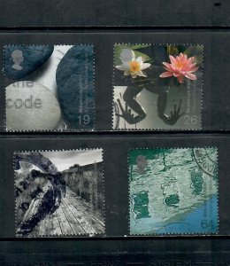 G.B 2000 COMMEMORATIVES  SET WATER AND COAST USED h 211221