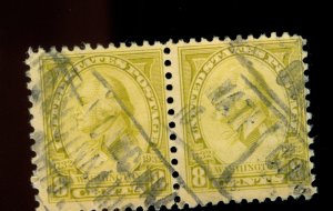 US Scott 713 Pair Used 