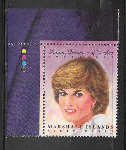 Marshall Islands #645a MNH Single Princess Diana