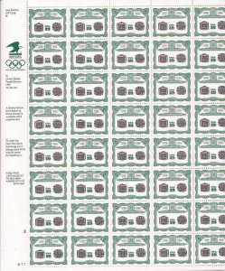 US Stamp - 1992 NY Stock Exchange Bicentennial - 40 Stamp Sheet #2630