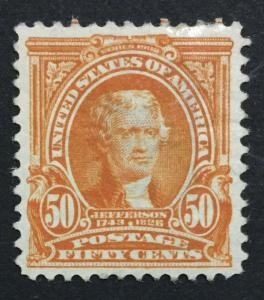 MOMEN: US #310 MINT OG H #25536