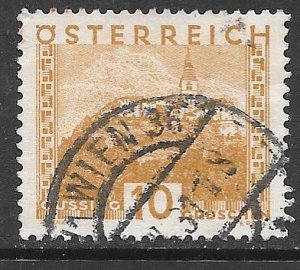 Austria 327: 10g Gussing Castle, Burgenland, used, F-VF